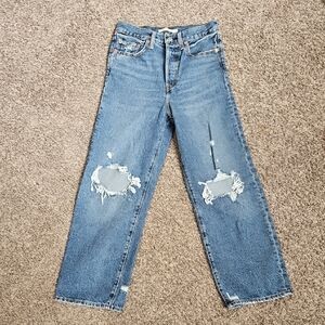 Women's Levi's Ribcage Straight Ankle